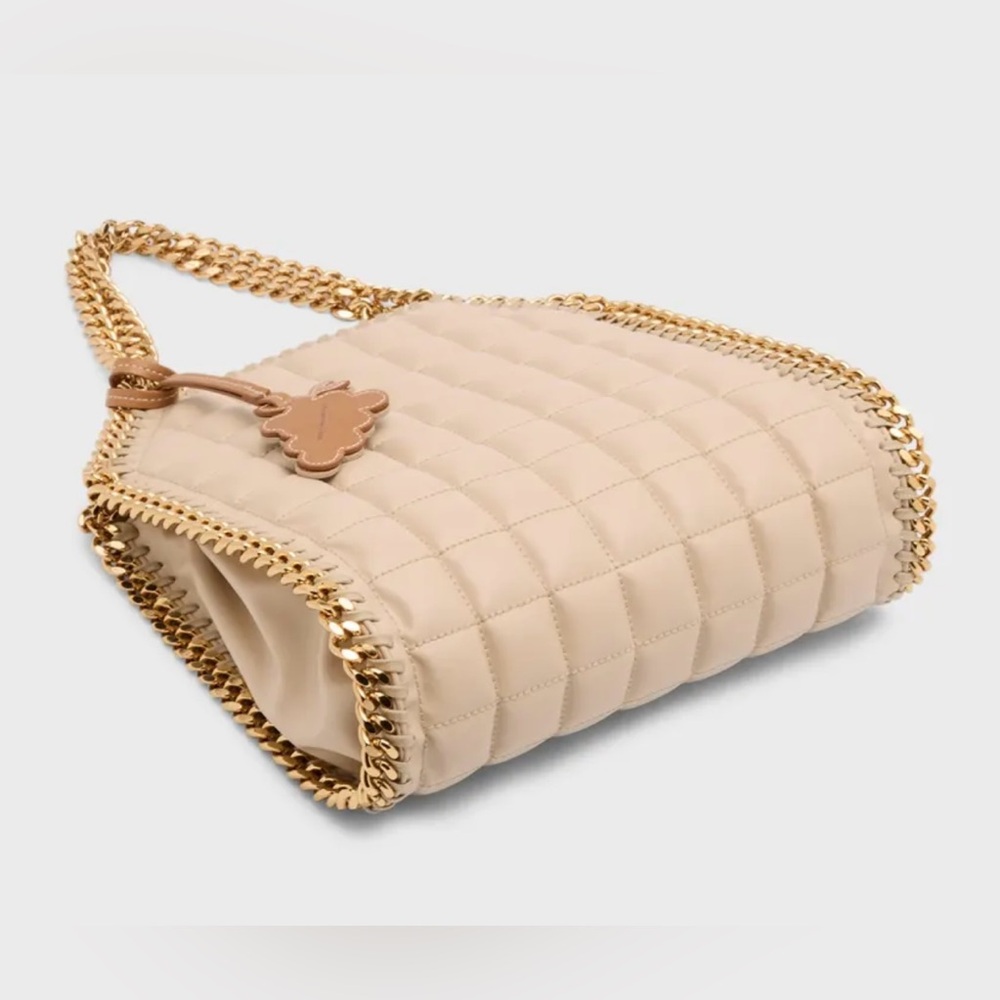 ❌SOLD❤️Stella McCartney NWT Falabella Mini Quilted Chain Tote Bag - Picture 5 of 10